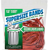 12 x 1/4 Inch (in) Dimension Rubber Band
