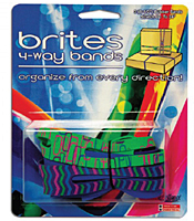 4-Way Bands Brites® Rubber Bands