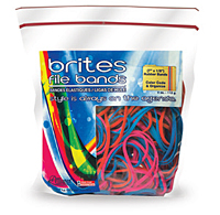 4 Ounce (oz) Resealable Bag of Brites® Rubber Band